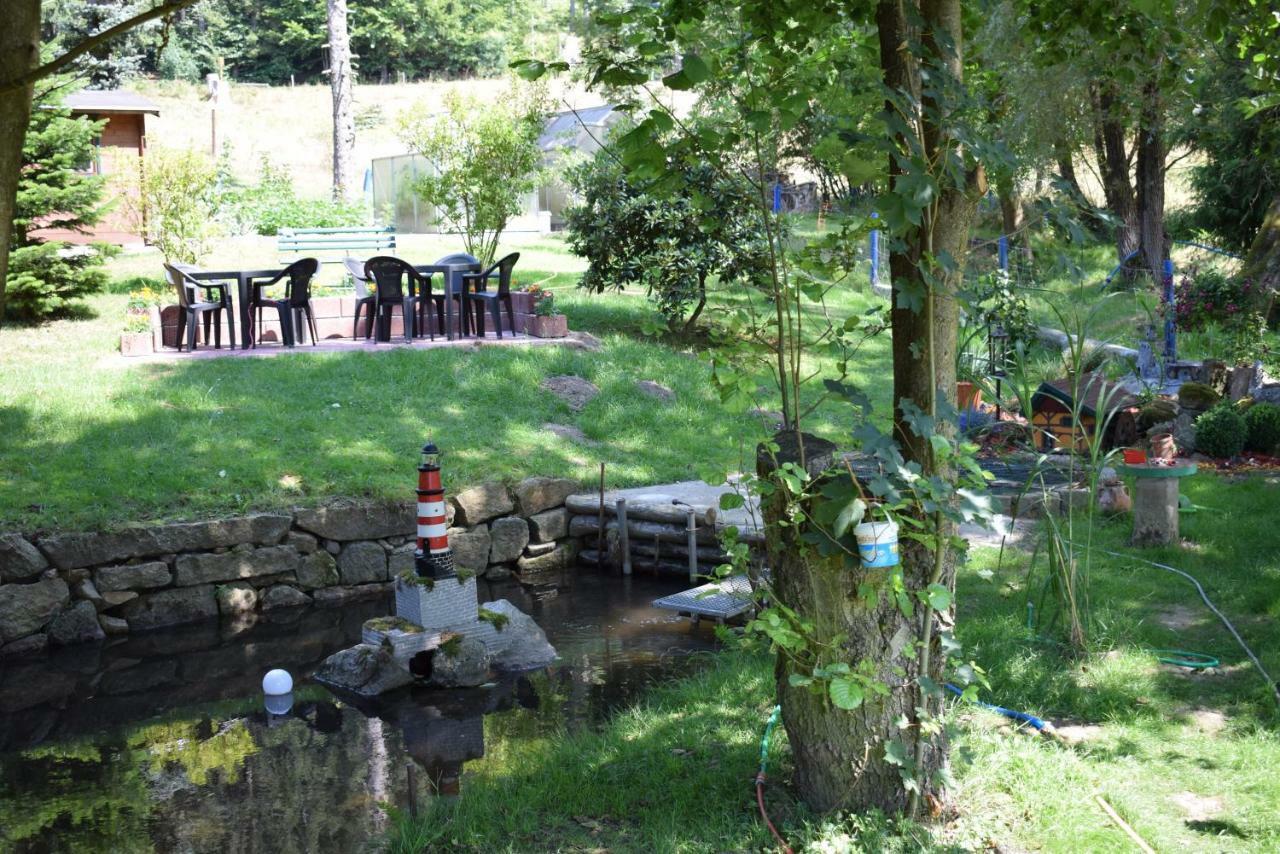 Ferienwohnung Waldmuehle Saupsdorf エクステリア 写真