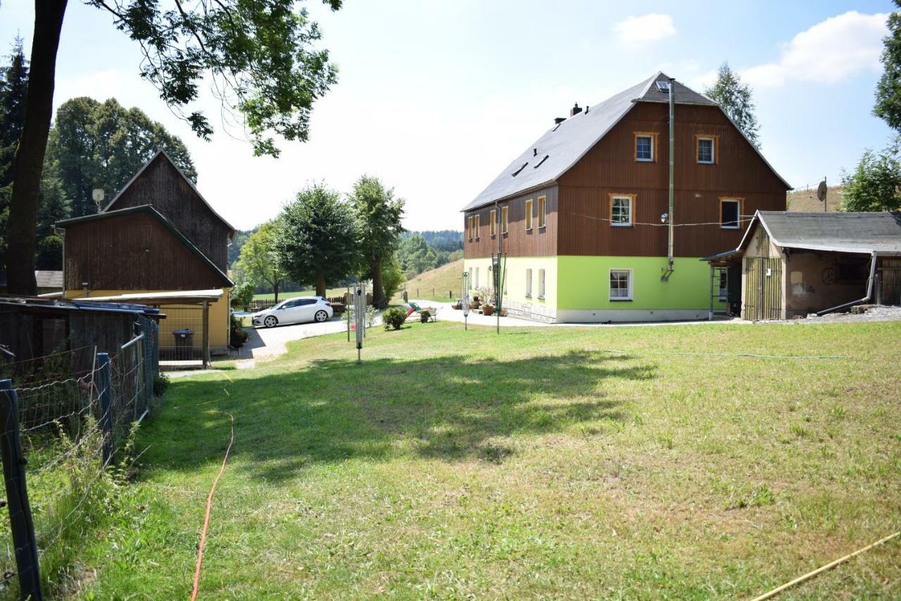 Ferienwohnung Waldmuehle Saupsdorf エクステリア 写真